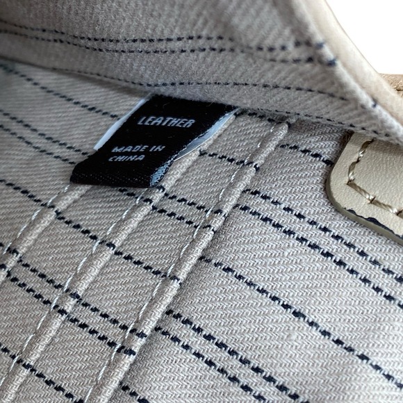 Frye Melissa Wallet Crossbody Bag Distressed Tan Leather Shoulder Purse - Picture 14 of 16